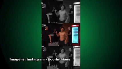 Confusão nos vestiario do Corinthians!