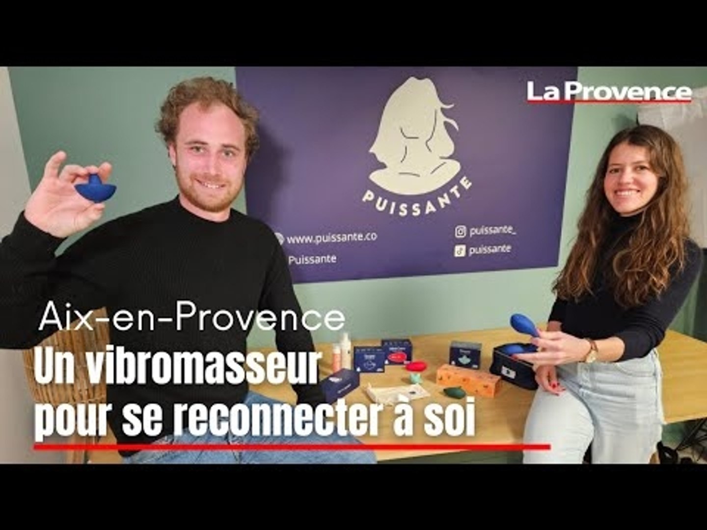 ⁣Aix-en-Provence : un vibromasseur pour se reconnecter à soi