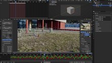 video motion tracking com Blender