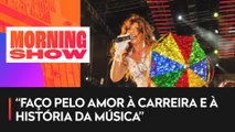 Elba Ramalho conta sobre sua rotina de shows durante o Carnaval