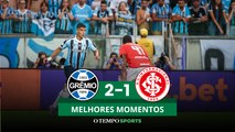 GRÊMIO 2 X 1 INTERNACIONAL - Veja os melhores momentos do jogo