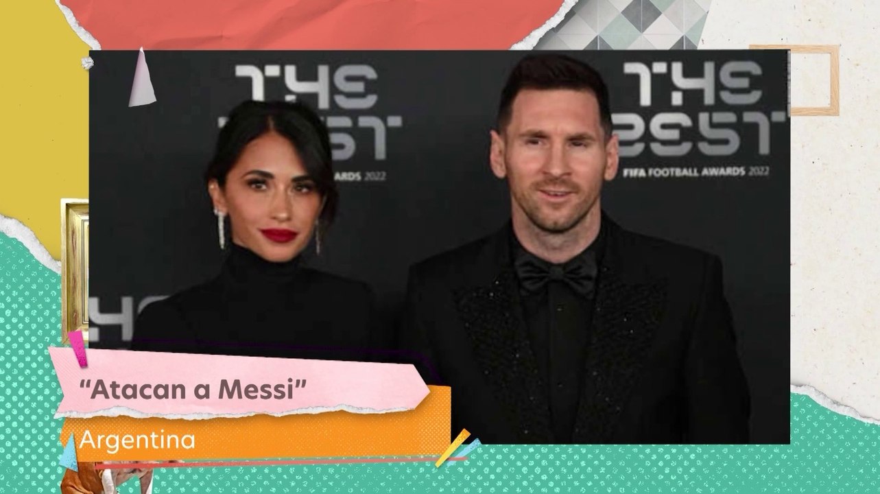 Ataque dirigido a Messi en Argentina