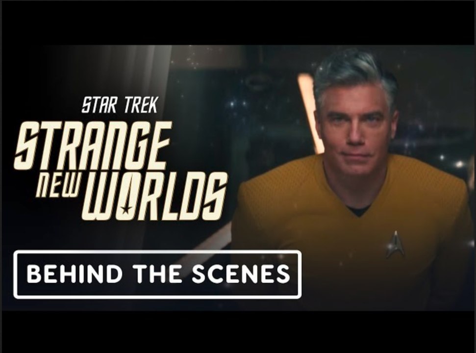 Star Trek: Strange New Worlds | Official Behind the Scenes Clip - Anson Mount, Rebecca Romijn