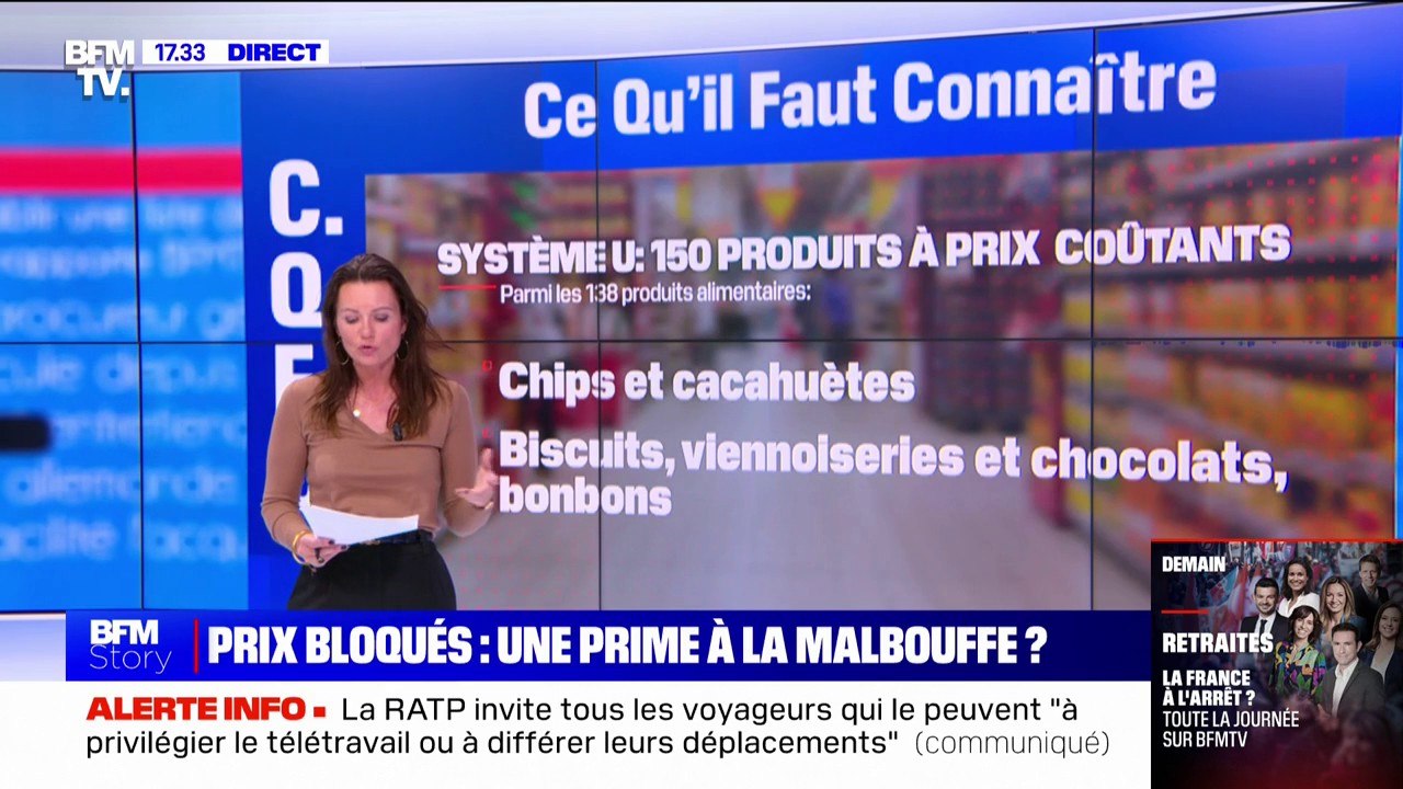 Chips, bonbons, cacahuètes... Des produits à prix bloqués qui posent question