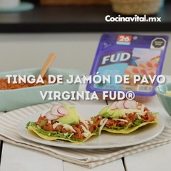 Receta de Tinga de Jamón de Pavo Virginia FUD 👩🏽‍🍳
