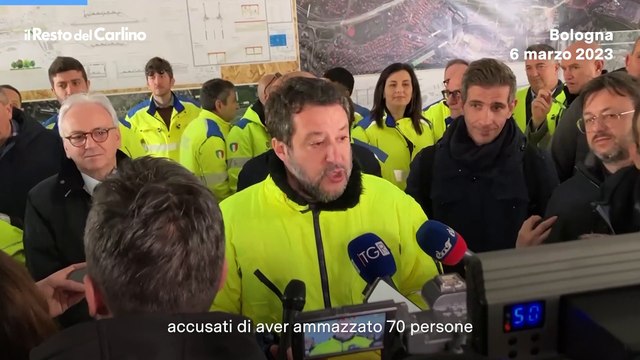 Salvini a Bologna: Migranti, piena fiducia nel Papa e Piantedosi