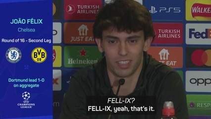 João Félix reveals everybody has been saying his name wrong!