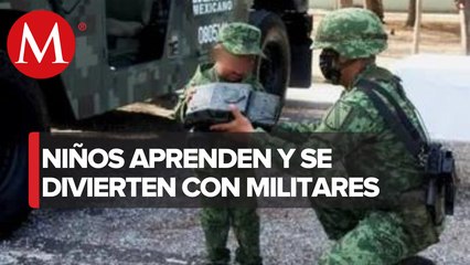 Sedena organiza campamento infantil en IV zona militar en Hermosillo