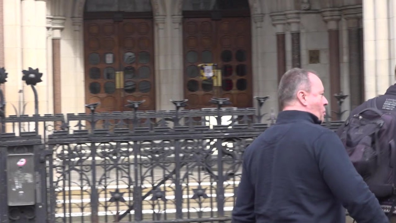 Charles Bronson’s son arrives at Royal Courts of Justice for his father’s parole hearing
