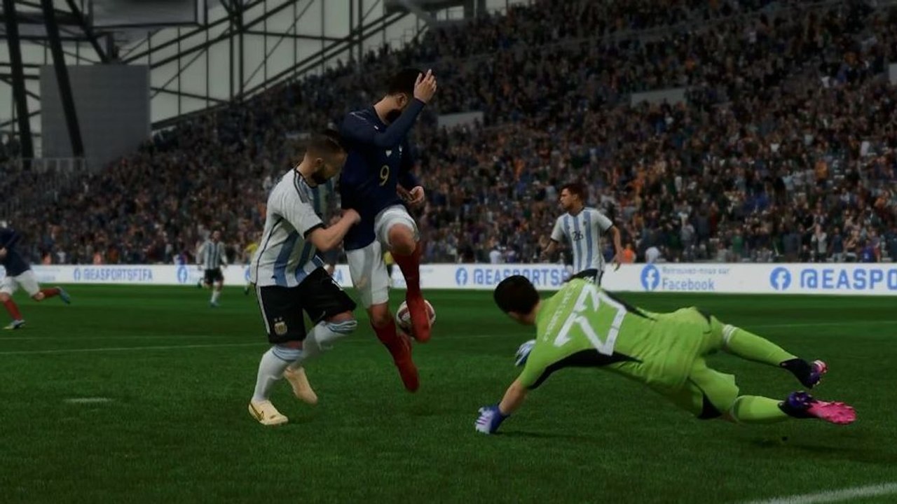 FIFA 23: Über den Gegner hinweg - der Rainbow-Flick