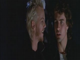 the lost boys bridge scene
