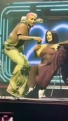 Chris Brown arrojó el teléfono de una fan