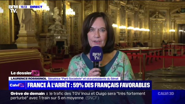 Réforme des retraites: l'article 7 mérite d'être discuté , affirme la sénatrice socialiste Laurence Rossignol