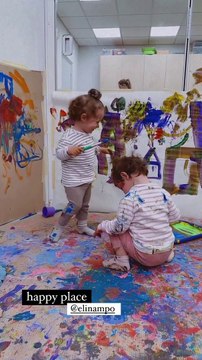 Μπόμπα: Υποδέχτηκε την αδερφή της μαζί με τις δίδυμες- Τα παιχνίδια ζωγραφικής και ο ενθουσιασμός!