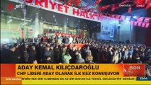 Millet İttifakı Cumhurbaşkanı adayı Kemal Kılıçdaroğlu, CHP Genel Merkezinde Halka sesleniyor