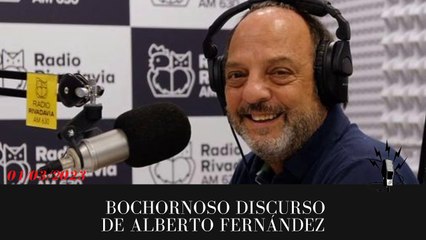 Baby Etchecopar - Bochornoso discurso de alberto fernández