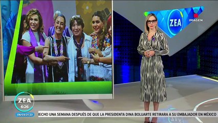 Claudia Sheinbaum encabeza evento por el Día Internacional de la Mujer