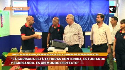 Inauguraron el nivel primario en el Instituto Educativo CAPRI: "Es un mundo perfecto", aseguró Passalacqua