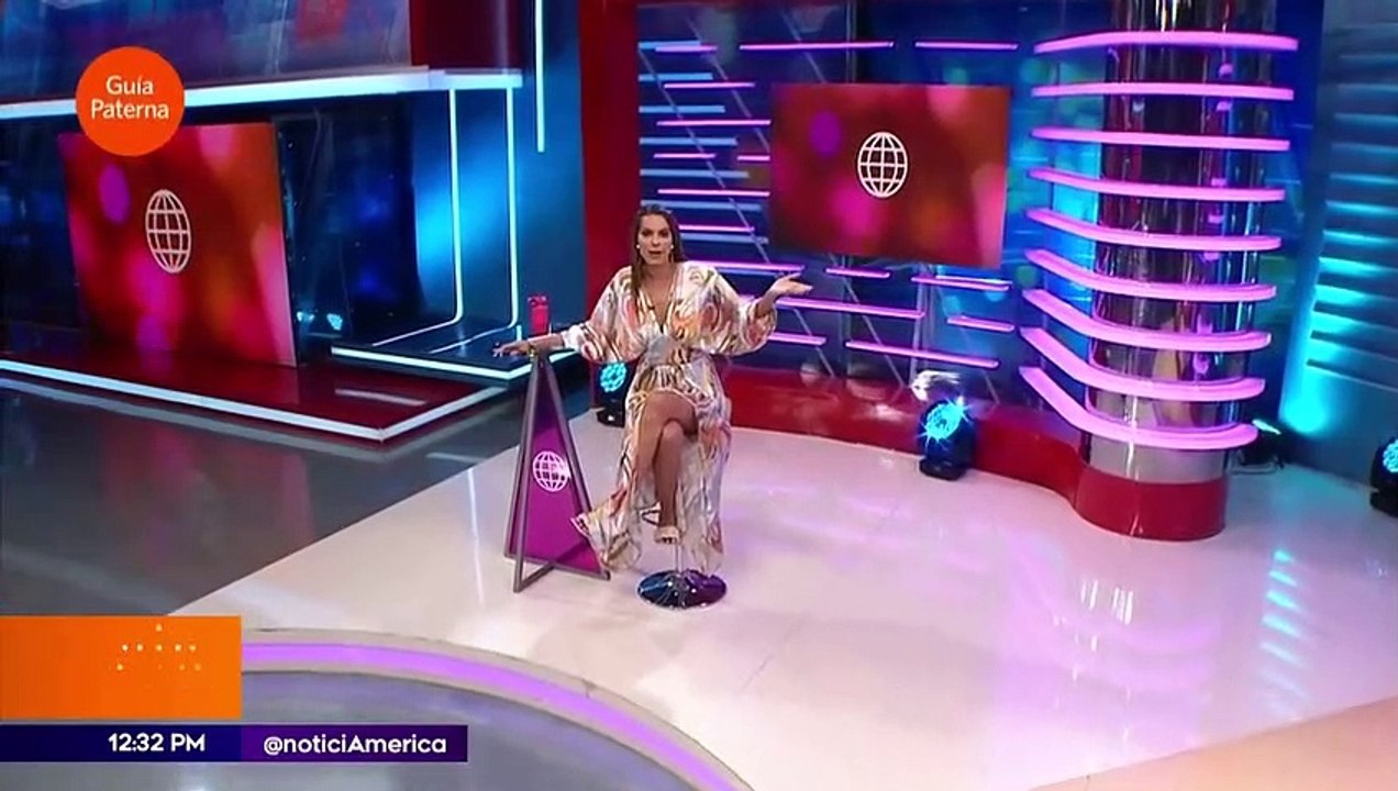 Valeria Piazza en america espectaculos  mediodia mejores momentos - reel