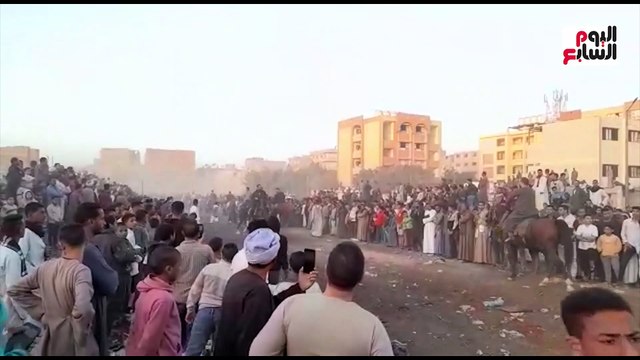 أبناء قنا يحتفلون باللية الختامية لمولد سيدى عبد الرحيم القنائى