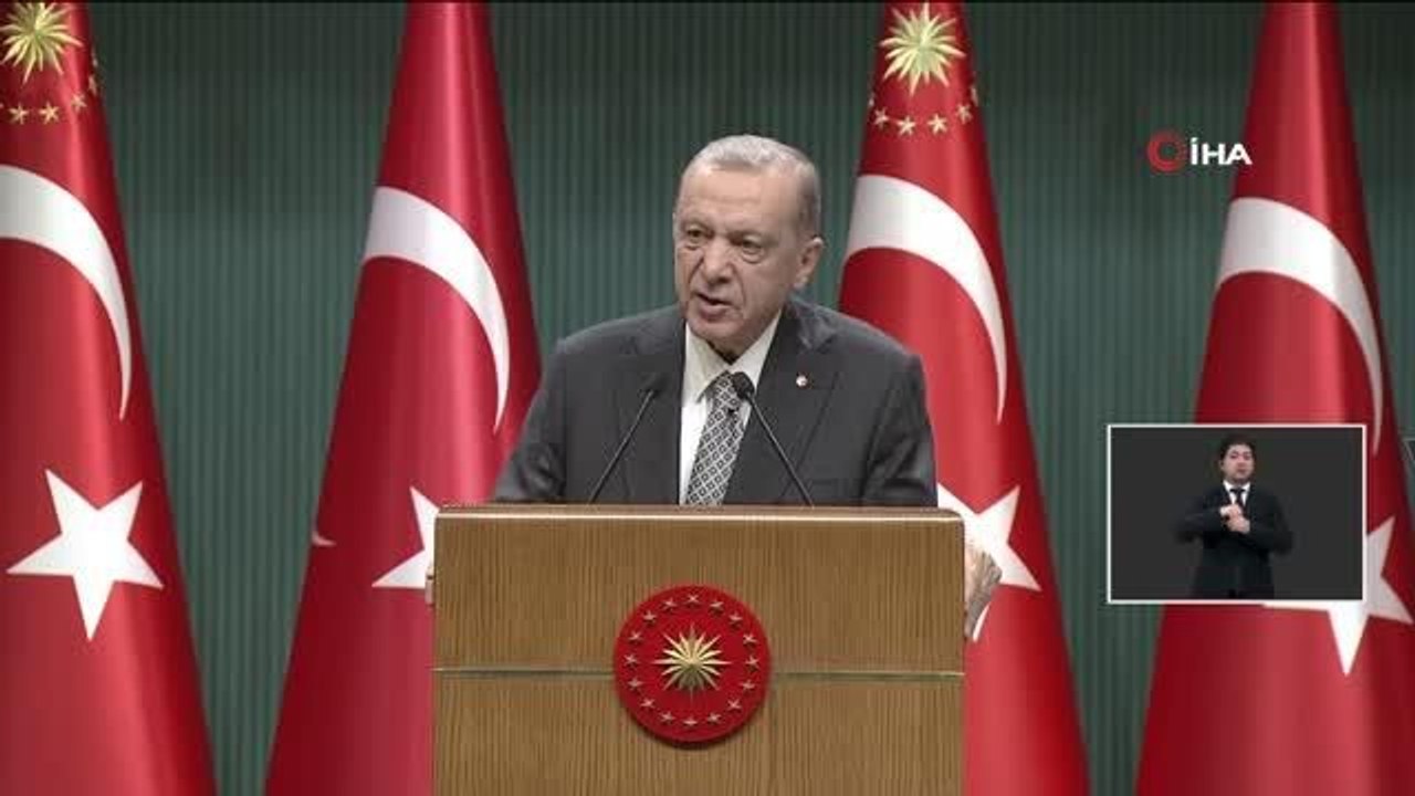 Cumhurbaşkanı Erdoğan: "Şehirlerimizi inşa ve ihya çalışmalarımızı yeni organize sanayi bölgeleri, sanayi siteleri, ticaret merkezleri ile birlikte...