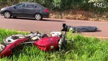 Motociclista de 31 anos morre em forte colisão traseira na BR-467 em Cascavel