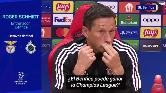 Schmidt: ¿El Benfica puede ganar la Champions? En fútbol nada es imposible