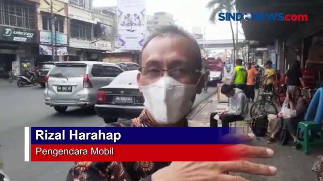 Korsleting, Sedan Terbakar di Medan Warga Bantu Padamkan Api