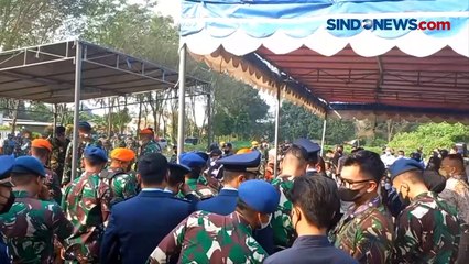 Jenazah Pilot T-50i Golden Eagle yang Jatuh di Blora Dimakamkan di Taman Bahagia Bekasi
