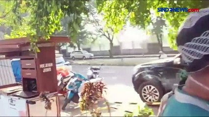 PKL Ngamuk karena Tak Terima Lapak Dagangannya Ditertibkan Petugas