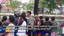 Mayat Pria Mengapung di Kali Sunter Koja, Gegerkan Warga Sekitar