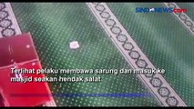 Pencurian Kotak Amal Masjid di Kelapa Gading Terekam CCTV