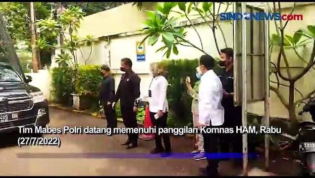 Kasus Brigadir J, Tim Mabes Polri Hadir Penuhi Panggilan Komnas HAM