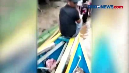Viral, Warga Tangkap Buaya Pemangsa Manusia di Nunukan