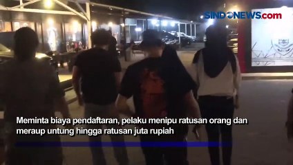 Jadi Buron Penipuan Cari Kerja Online, Akhirnya Pasutri Ini Ditangkap