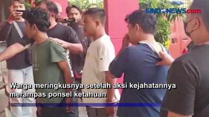 2 Begal Diamuk Massa Usai Rampas Ponsel Penumpang Bajaj di Penjaringan
