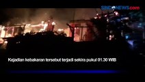Tertidur saat Memasak Menggunakan Hawu, 1 Rumah di Warudoyong Sukabumi Ludes Terbakar