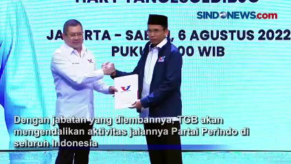 Download Video: Pelantikan TGB sebagai Ketua Harian Nasional Partai Perindo