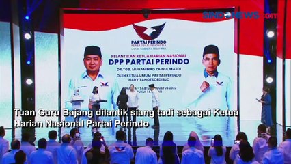 TGB jadi Ketua Harian Nasional Partai Perindo