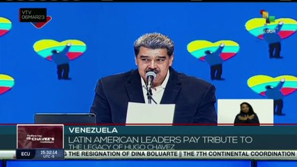 FTS 06-03 16:30 LATAM leaders honour legacy of Hugo Chavez