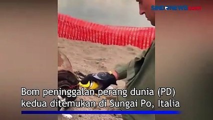 Bom Perang Dunia II Ditemukan di Sungai Po Italia, 3.000 Orang Dievakuasi