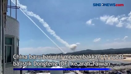 Rudal China Terobos Langit Taiwan, 5 Mendarat di ZEE Jepang