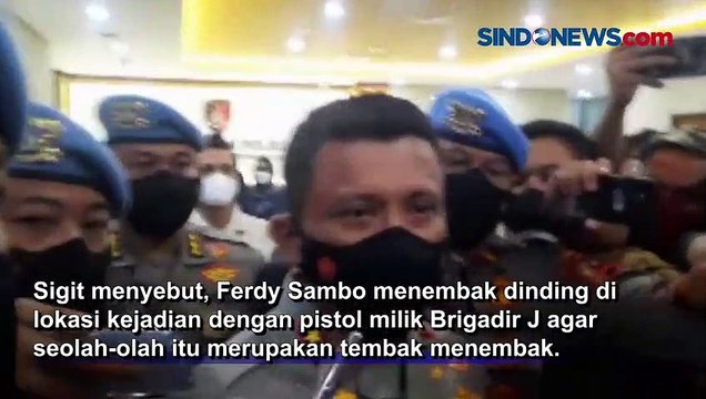 Kapolri: Tidak Ada Tembak Menembak, Ferdy Sambo Perintahkan Bharada E Tembak Brigadir J