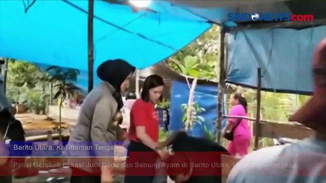 Polisi Gerebek Lokasi Judi Dadu dan Sabung Ayam di Barito Utara, 19 Orang Ditangkap
