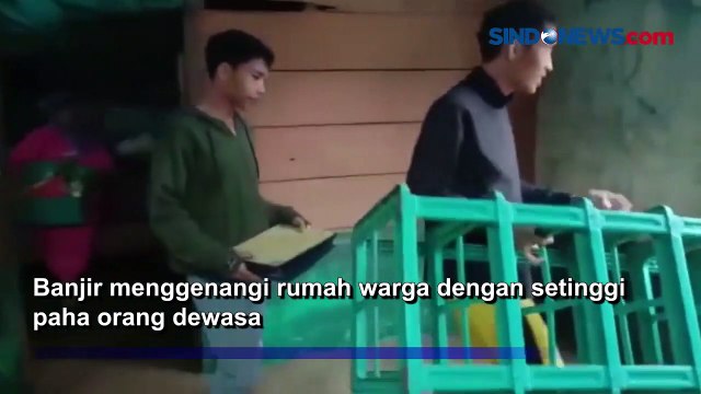 Hujan Deras, Puluhan Rumah di Buton Utara Terendam Banjir
