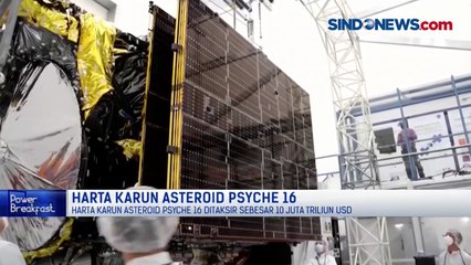 Harta Karun Asteroid Psyche 16 Ditaksir Triliunan Rupiah