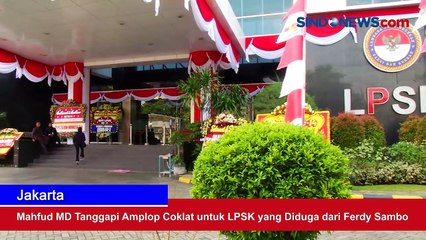 Mahfud MD Tanggapi Amplop Coklat untuk LPSK yang Diduga dari Ferdy Sambo