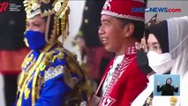 Reaksi Presiden Jokowi saat Farel Menyanyi Lagu Ojo Dibandingke Usai Upacara HUT RI di Istana