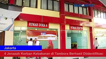 4 Jenazah Korban Kebakaran di Tambora Berhasil Diidentifikasi