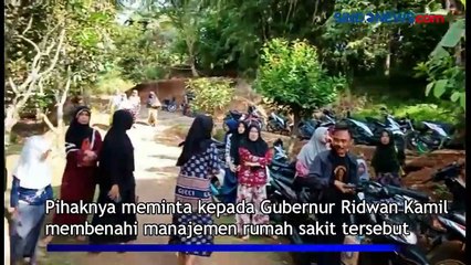 Video herunterladen: Jenazah Ditahan Rumah Sakit, Gubernur Diminta Benahi Manajemen RSUD Jampangkulon Sukabumi